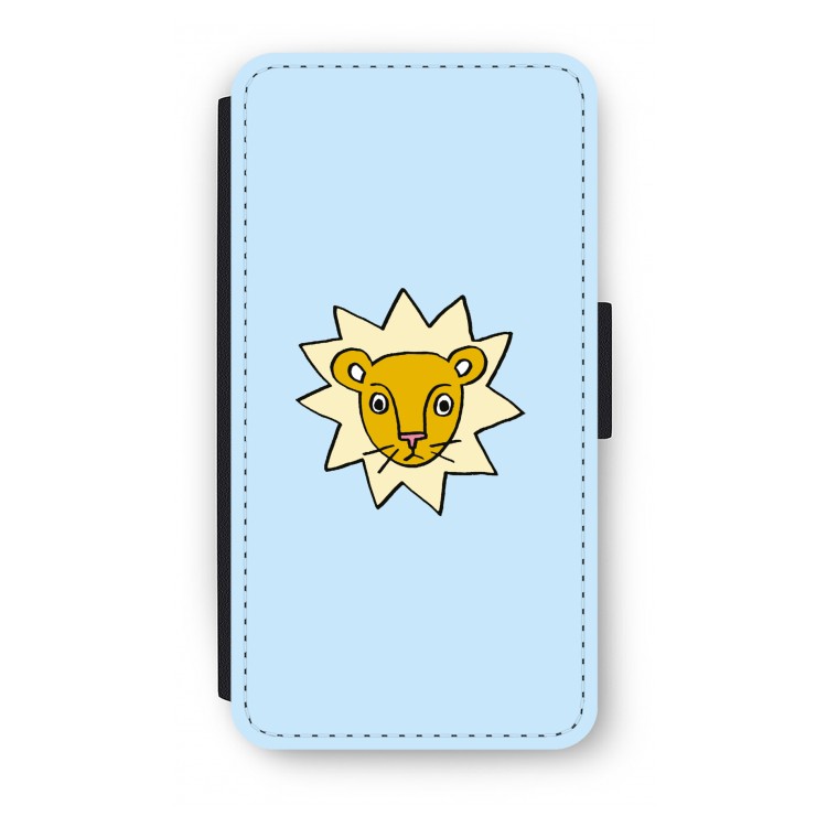 Kleine leeuw: iPhone X Flip Hoesje