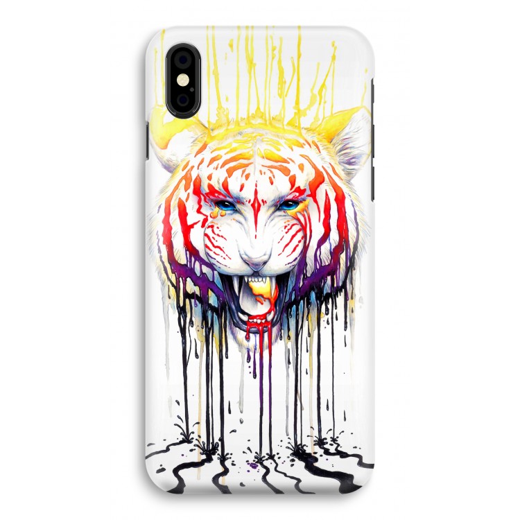 Fading: iPhone X Volledig Geprint Hoesje