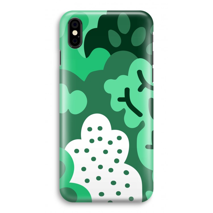 Bushes: iPhone X Volledig Geprint Hoesje