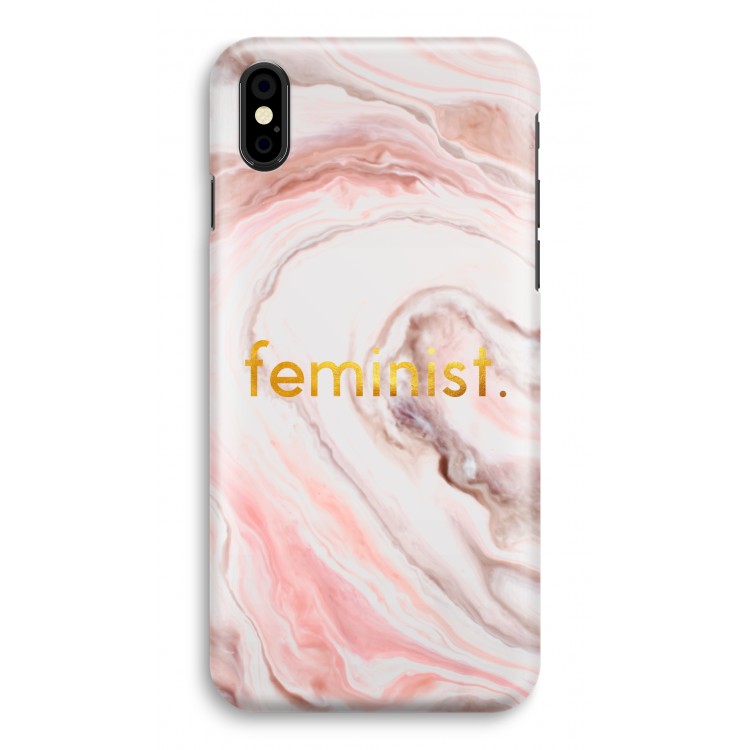 Feminist: iPhone X Volledig Geprint Hoesje