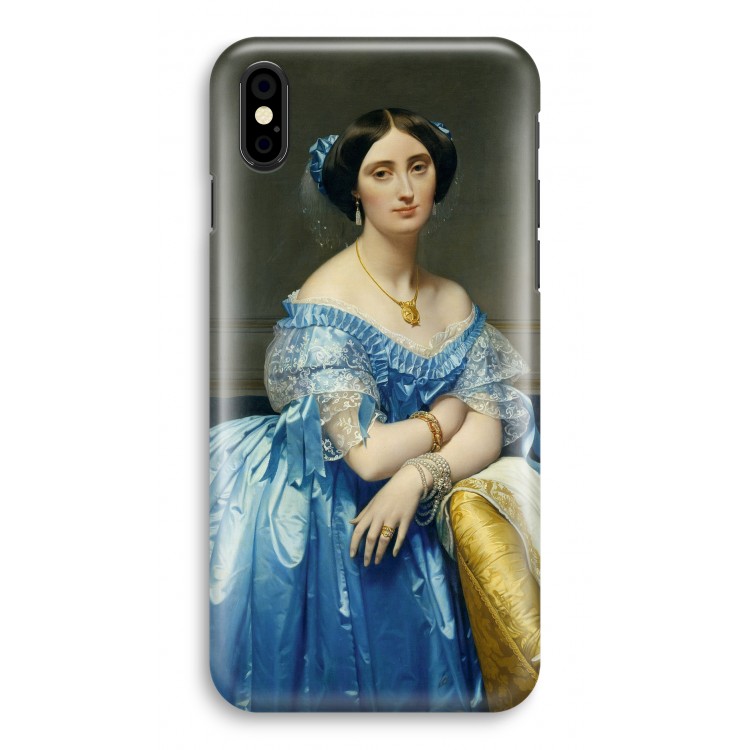 Eleonore: iPhone X Volledig Geprint Hoesje