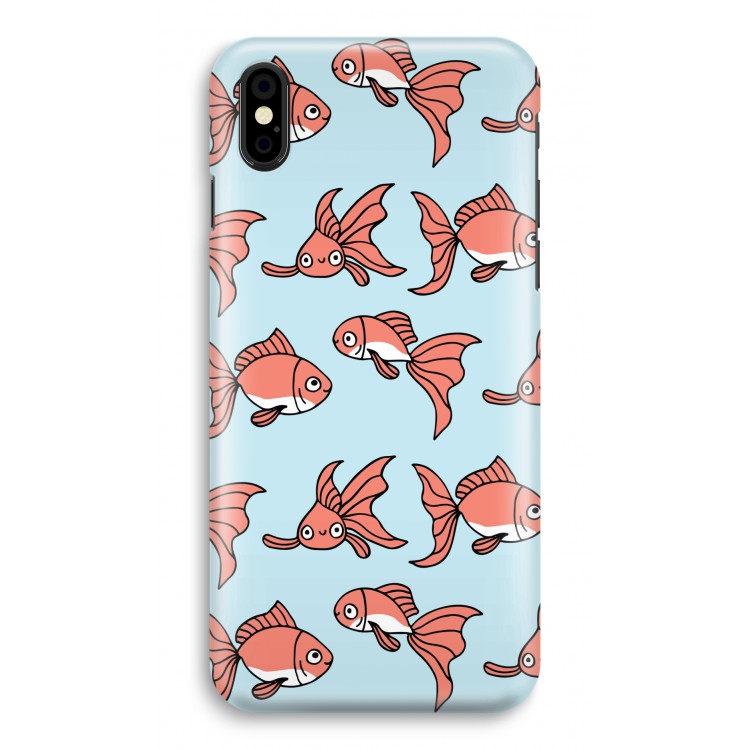 Blub: iPhone X Volledig Geprint Hoesje
