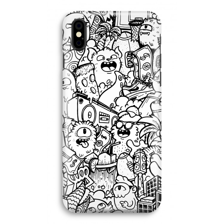 Vexx City #2: iPhone X Volledig Geprint Hoesje