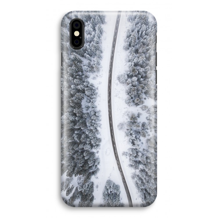 Snøfall: iPhone X Volledig Geprint Hoesje