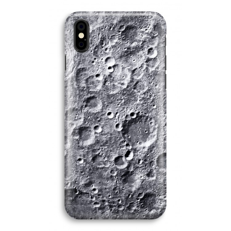Maanlandschap: iPhone X Volledig Geprint Hoesje