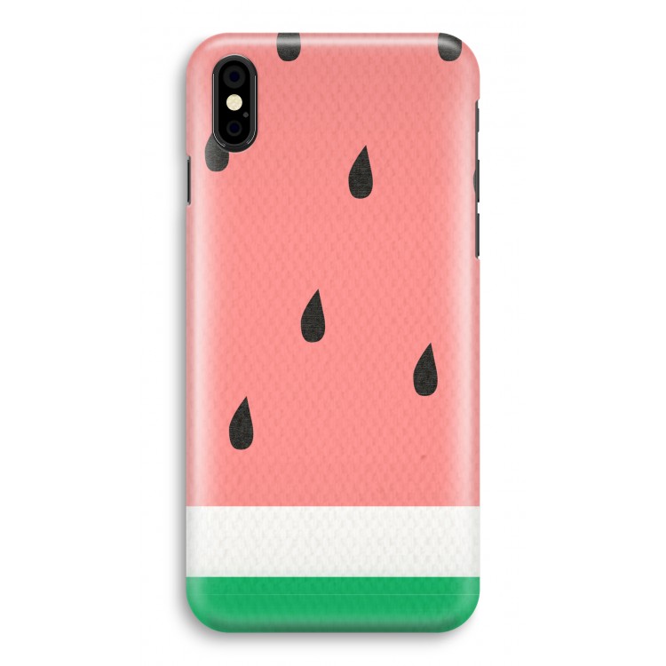 Watermeloen: iPhone X Volledig Geprint Hoesje