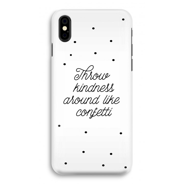 Confetti: iPhone X Volledig Geprint Hoesje