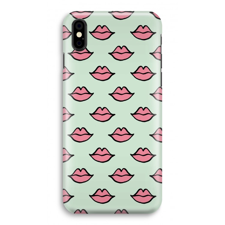 Lipjes: iPhone X Volledig Geprint Hoesje
