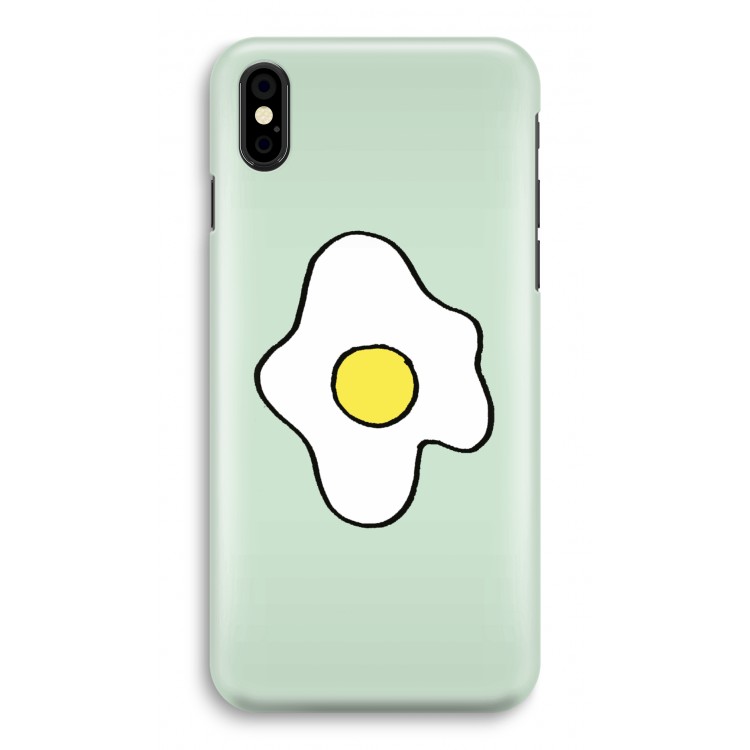 Spiegelei: iPhone X Volledig Geprint Hoesje