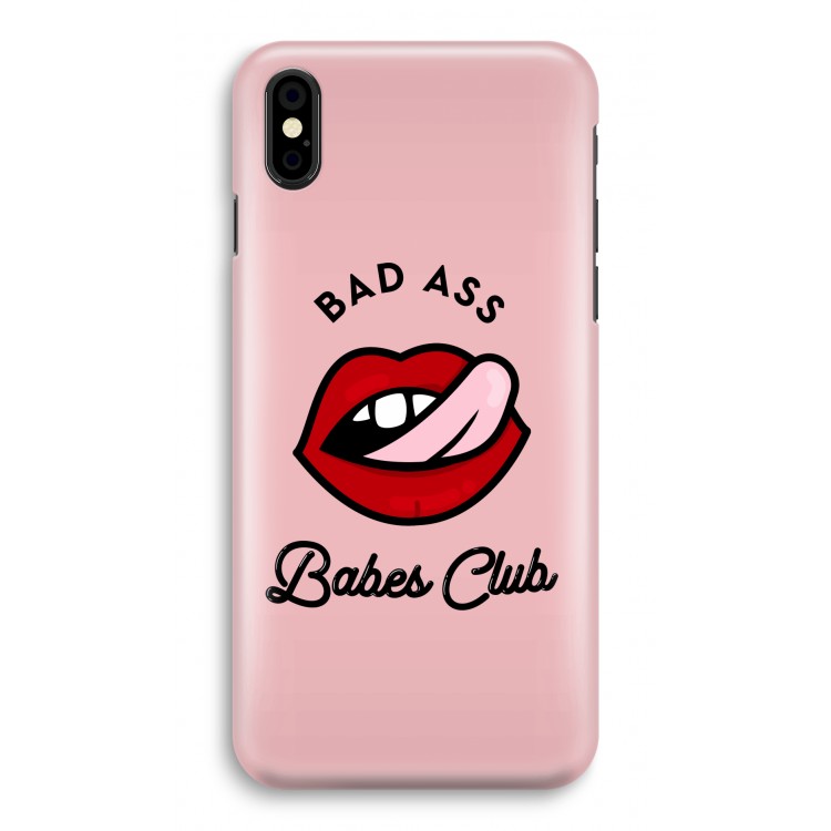 Badass Babes Club: iPhone X Volledig Geprint Hoesje