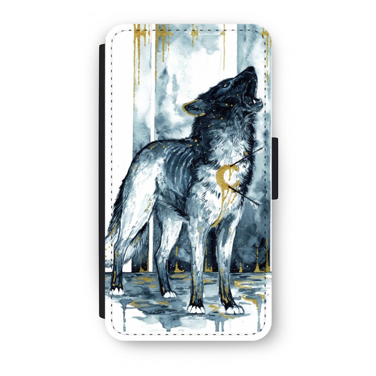 Bleeding Soul: iPhone X Flip Hoesje
