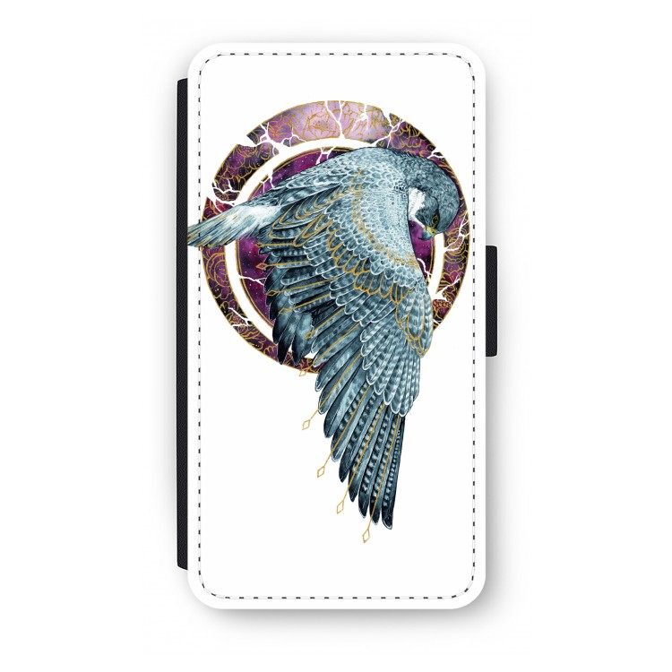 Golden Falcon: iPhone X Flip Hoesje