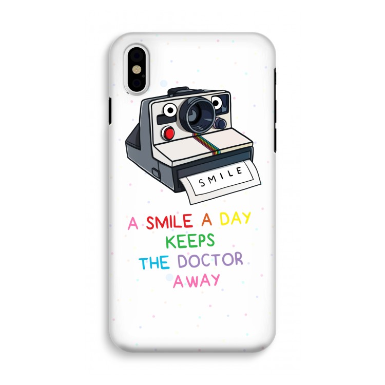 Smile: iPhone X Tough Case