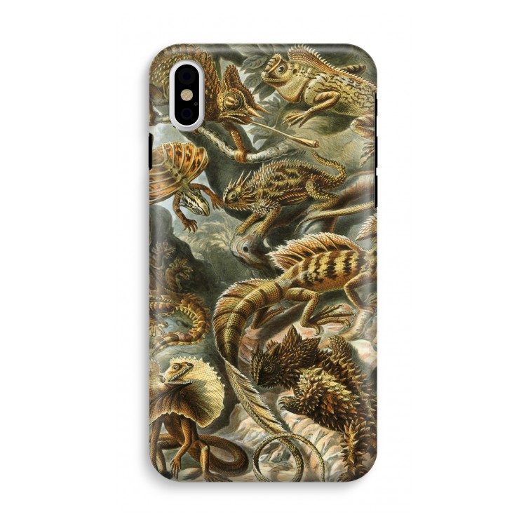 Haeckel Lacertilia: iPhone X Tough Case
