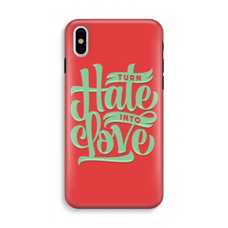 Turn hate into love: iPhone X Tough Case