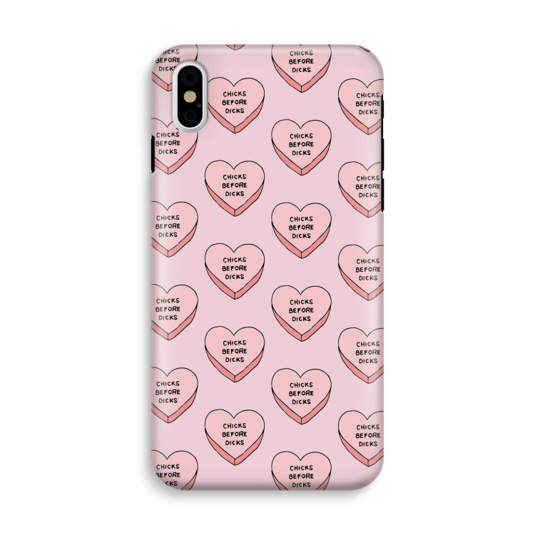 Chicks before dicks: iPhone X Tough Case