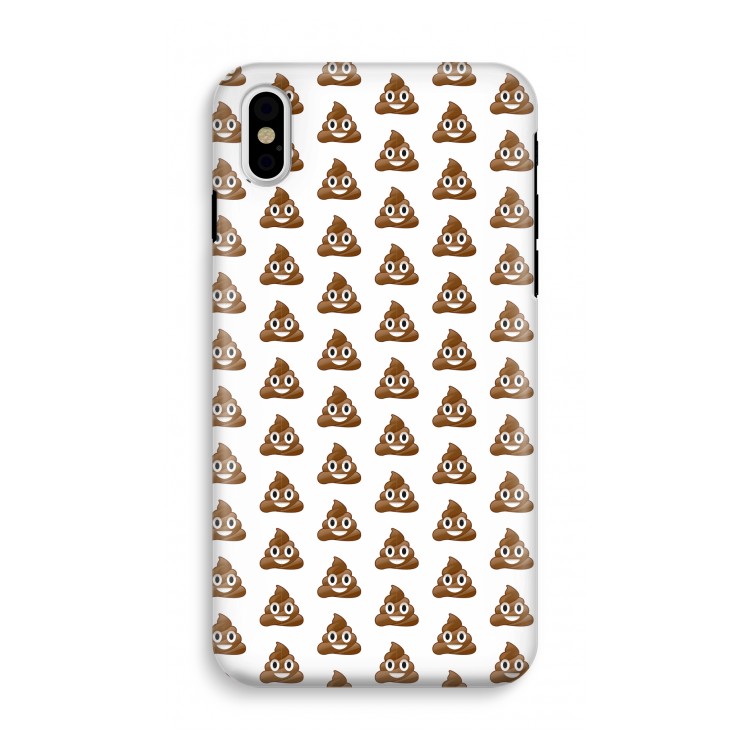 Poop emoji: iPhone X Tough Case