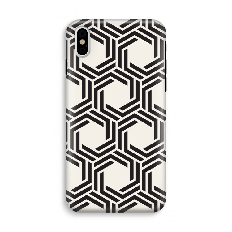 Geometrisch patroon: iPhone X Tough Case