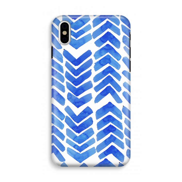 Blauwe pijlen: iPhone X Tough Case