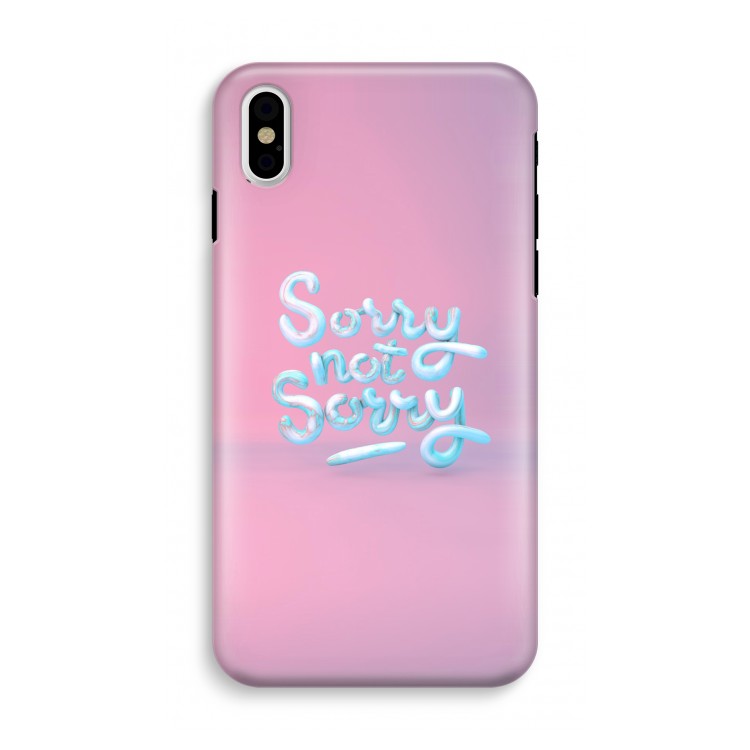 Sorry not sorry: iPhone X Tough Case