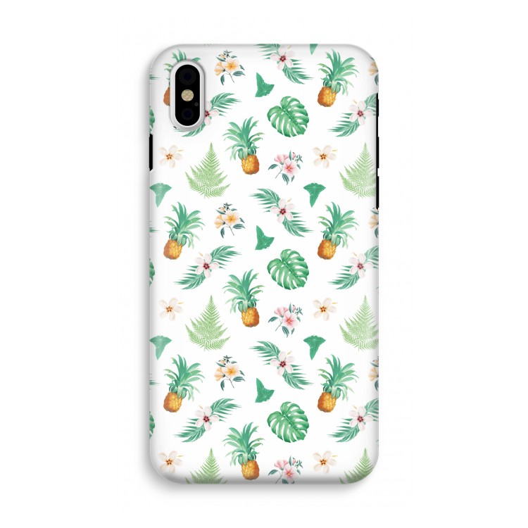 Ananas bladeren: iPhone X Tough Case