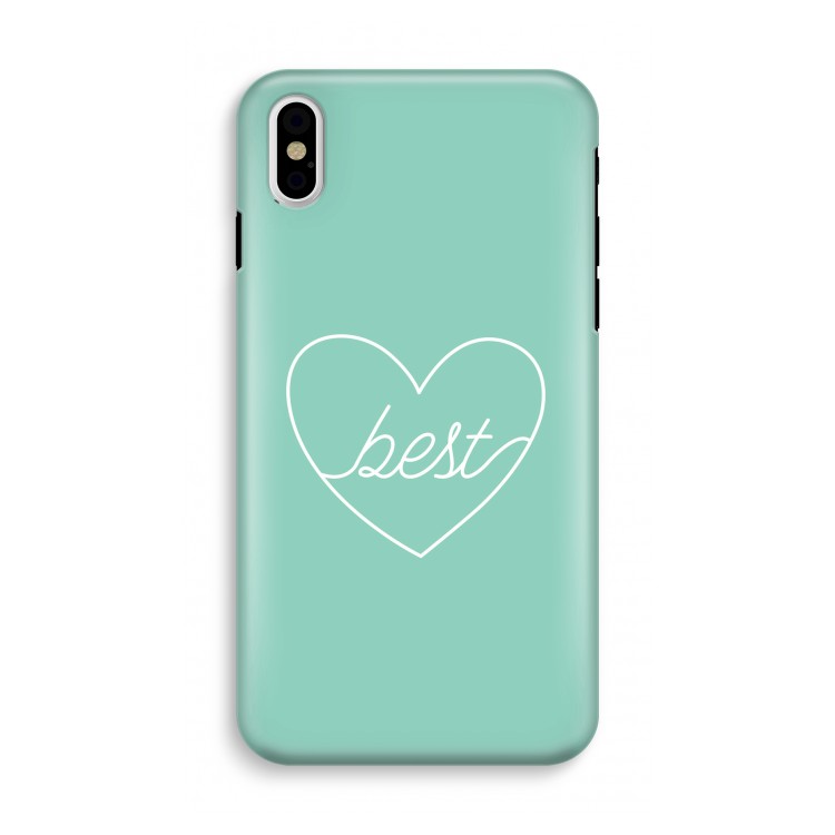 Best heart pastel: iPhone X Tough Case