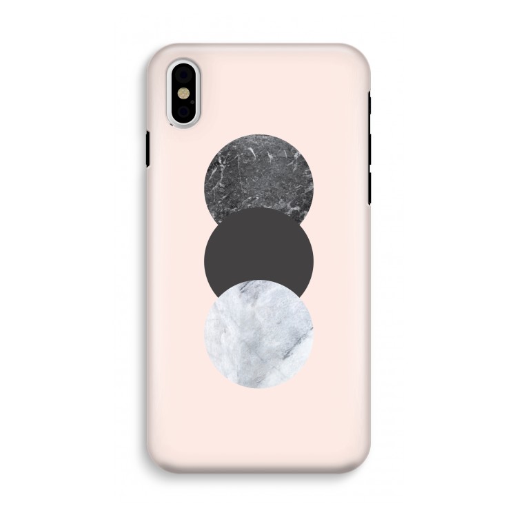 Marmeren cirkels: iPhone X Tough Case