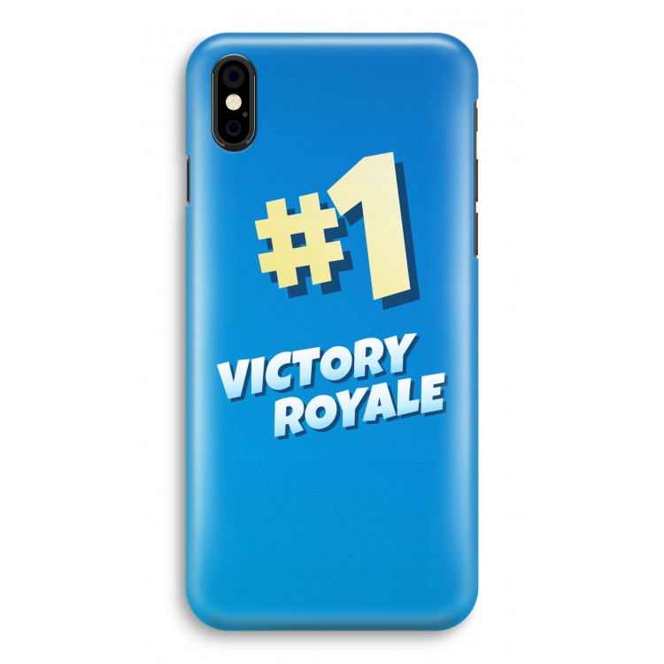 Victory Royale: iPhone X Volledig Geprint Hoesje