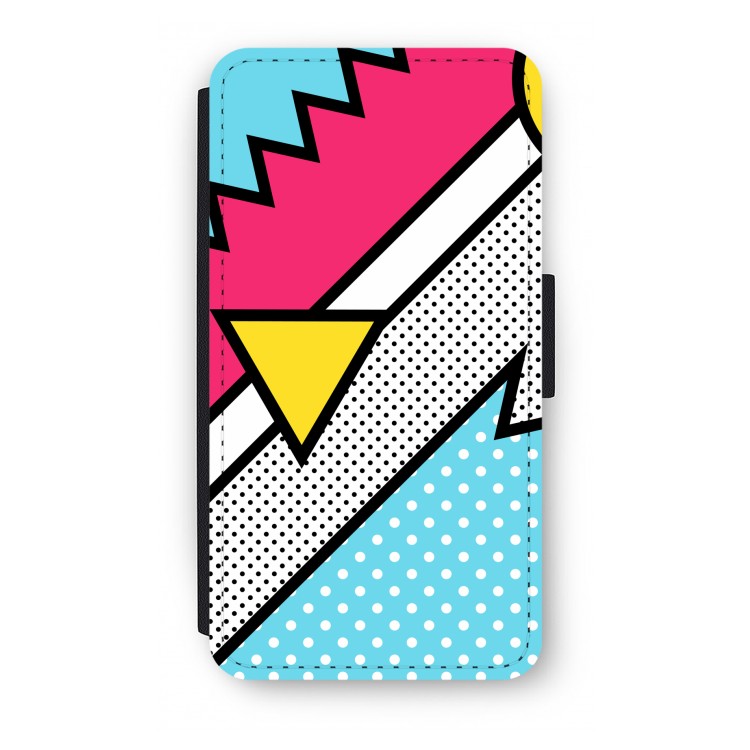 Pop Art #3: iPhone X Flip Hoesje