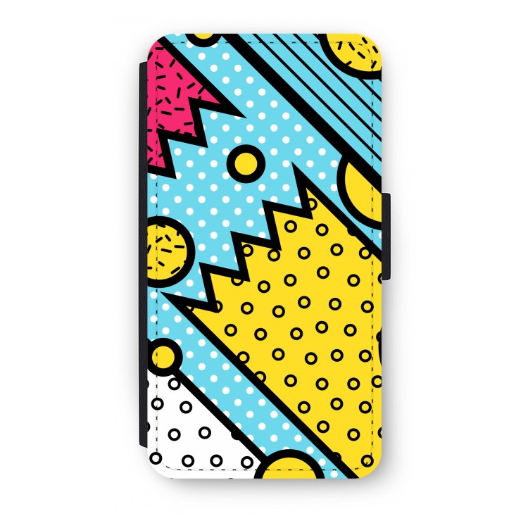 Pop Art #1: iPhone X Flip Hoesje
