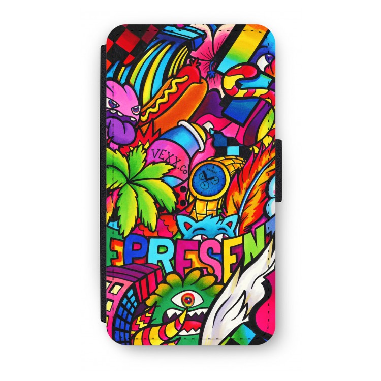 Represent: iPhone X Flip Hoesje