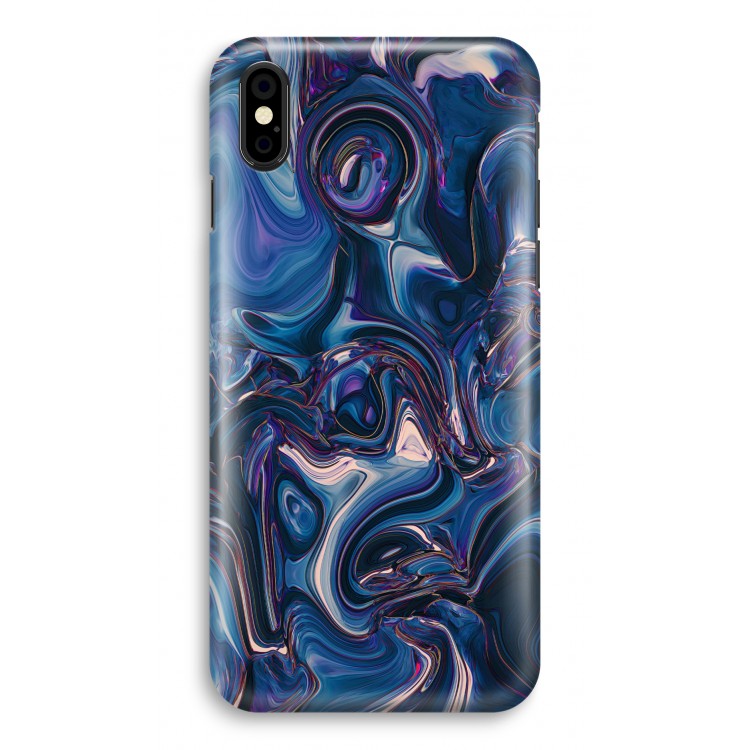 Mirrored Mirage: iPhone X Volledig Geprint Hoesje