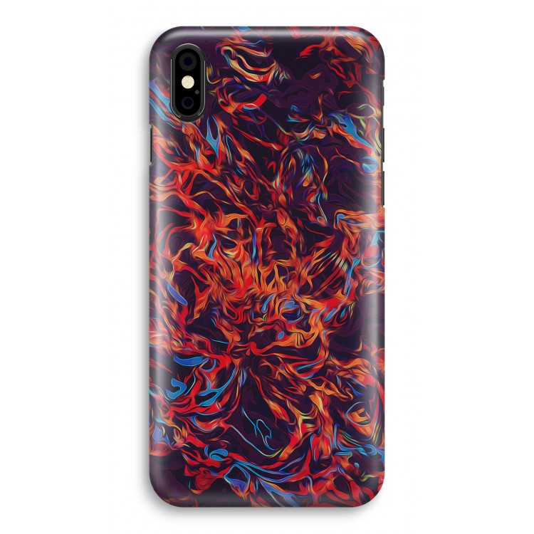 Lucifer: iPhone X Volledig Geprint Hoesje