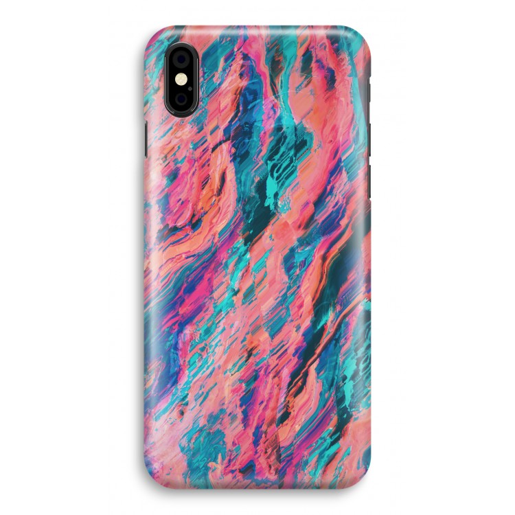 Electric Times: iPhone X Volledig Geprint Hoesje