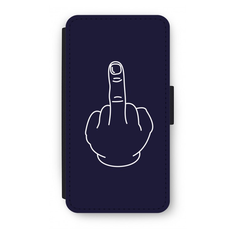 F**k U: iPhone X Flip Hoesje