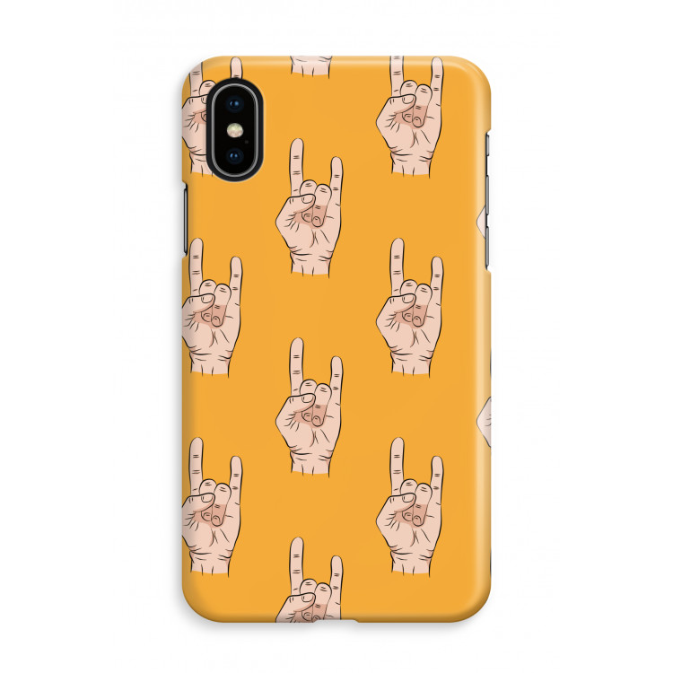 Rock: iPhone X Volledig Geprint Hoesje