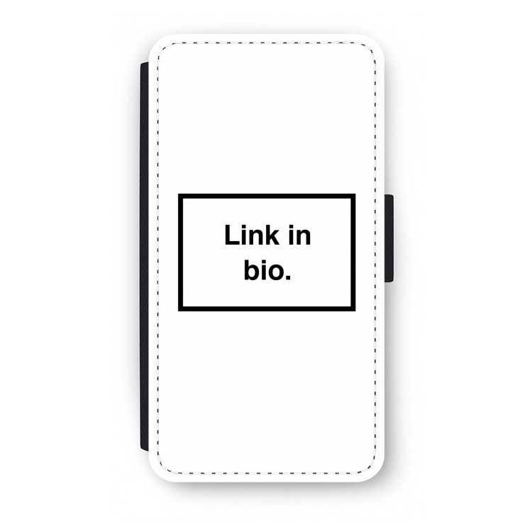 Link in bio: iPhone X Flip Hoesje