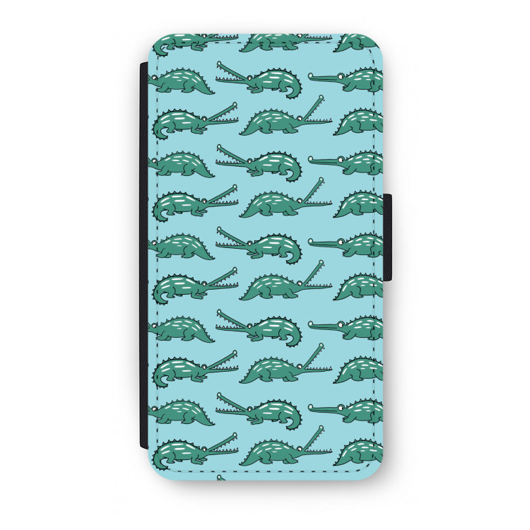 Kroko: iPhone X Flip Hoesje