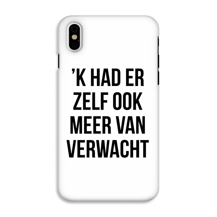 Meer verwacht: iPhone X Tough Case