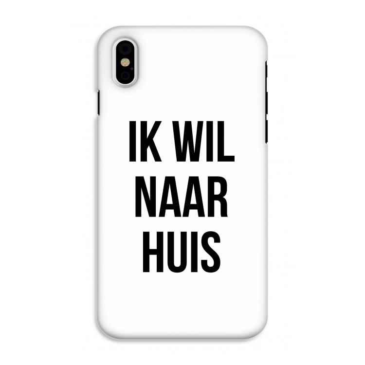Ik wil naar huis: iPhone X Tough Case