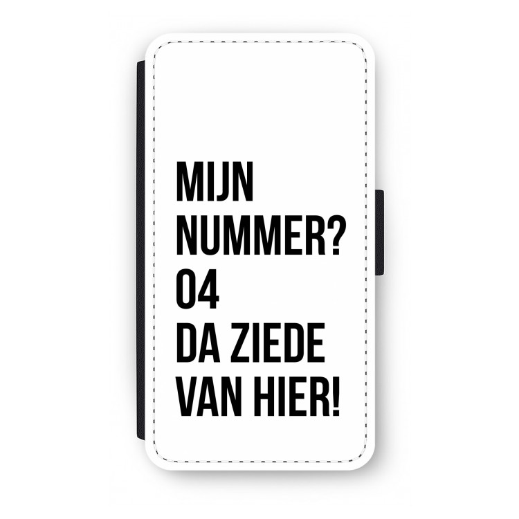 Da ziede van hier: iPhone X Flip Hoesje