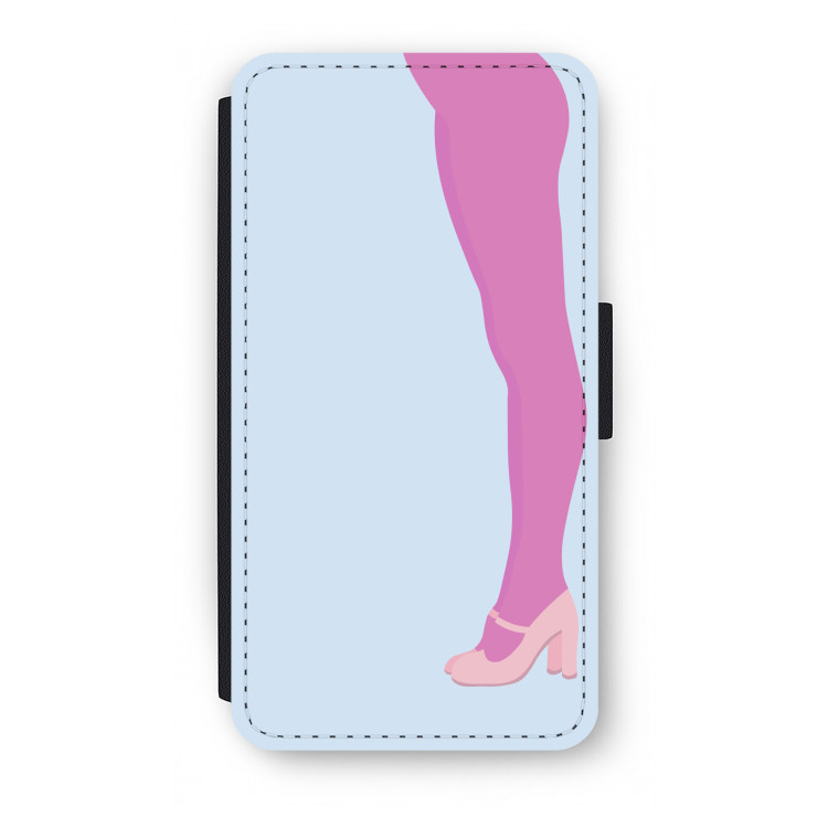 Pink panty: iPhone X Flip Hoesje