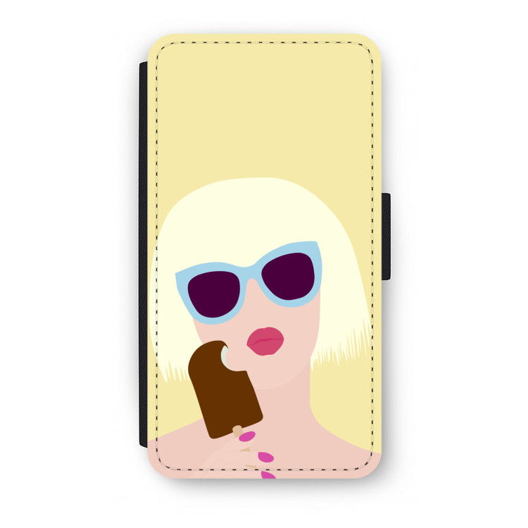 Ice cream: iPhone X Flip Hoesje