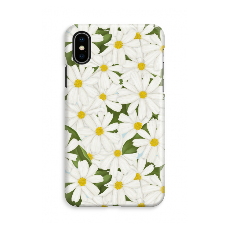Summer Daisies: iPhone X Volledig Geprint Hoesje