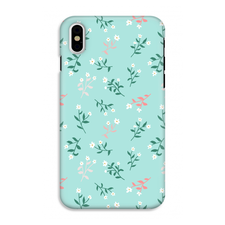 Small white flowers: iPhone X Tough Case