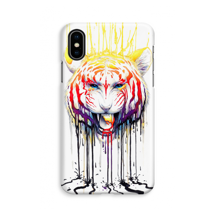 Fading: iPhone X Volledig Geprint Hoesje