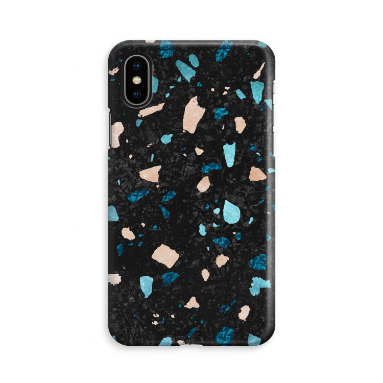Terrazzo N°11: iPhone X Volledig Geprint Hoesje