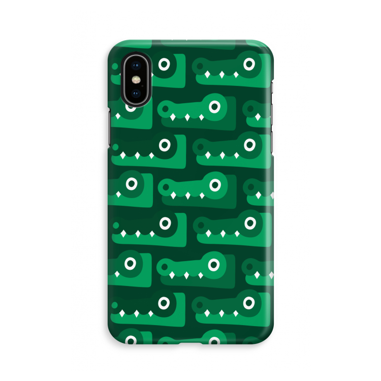 Crocs: iPhone X Volledig Geprint Hoesje