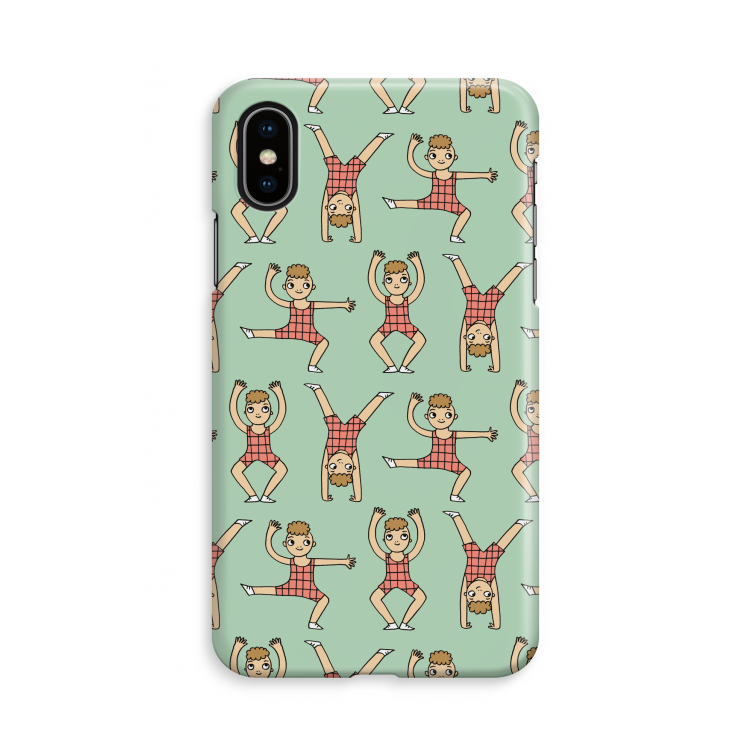Gymboys: iPhone X Volledig Geprint Hoesje