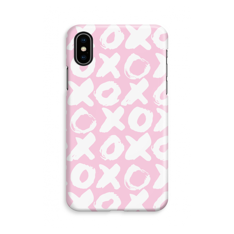 XOXO: iPhone X Volledig Geprint Hoesje